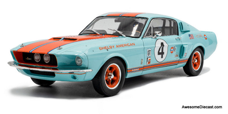 1967 Ford Mustang Shelby GT500 Racing Tribute 1:18 Diecast Model Car by Solido