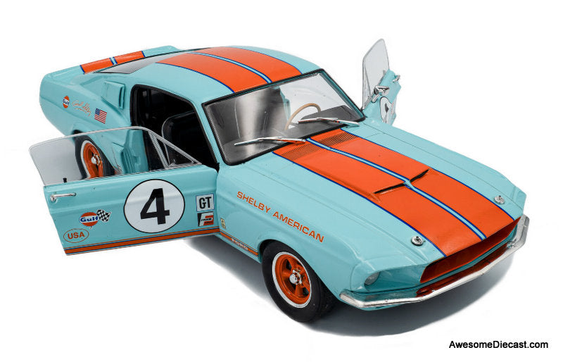 1967 Ford Mustang Shelby GT500 Racing Tribute 1:18 Diecast Model Car by Solido