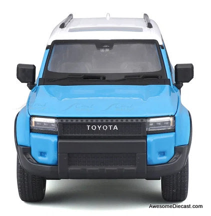 2024 Toyota Land Cruiser Blue 1:24 Diecast Model Car by Maisto