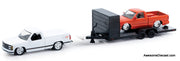 1995 Chevrolet S10 Custom & 1993 Chevrolet C1500 SS454 1:64 Diecast Model Trucks by M2 Machines