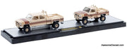 1977 GMC Sierra Classic 3500 4x4 & 1977 GMC Sierra Grande 15 "Desert Fox" 1:64 Diecast Model Trucks by M2 Machines