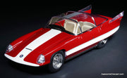 Alfa Romeo 6C 3000 Superflow II, Red/White 1:18 Resin Cast Model Car by Maxima