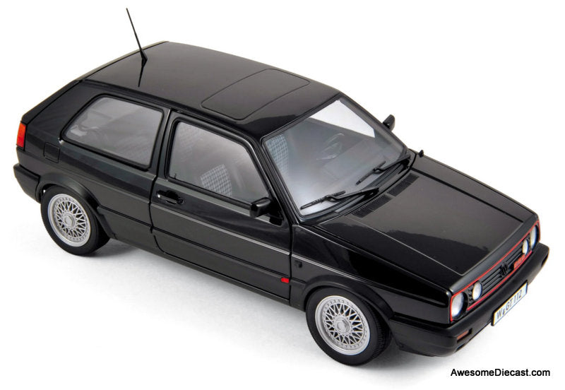 1990 Volkswagen Golf GTi, Black 1:18 Diecast Model Car by Norev