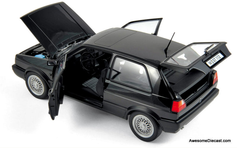 1990 Volkswagen Golf GTi, Black 1:18 Diecast Model Car by Norev