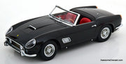 1960 Ferrari 250 GT California Spyder w/Hard Top, Black/Silver 1:18 Diecast Model Car by KK Scale
