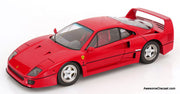 1987 Ferrari F40, Red 1:12 Diecast Model Car by KK Scale