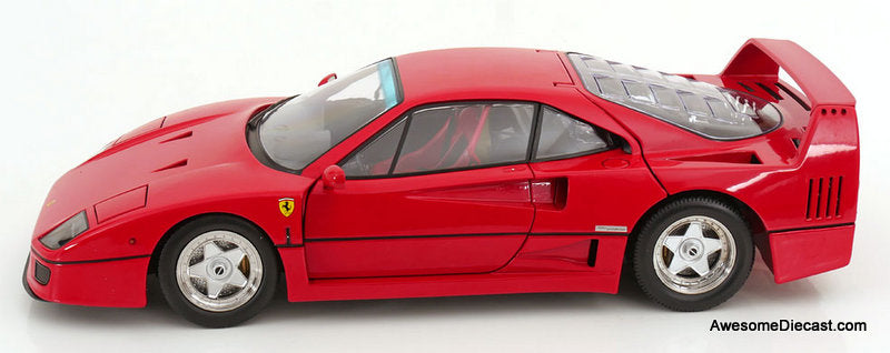1987 Ferrari F40, Red 1:12 Diecast Model Car by KK Scale