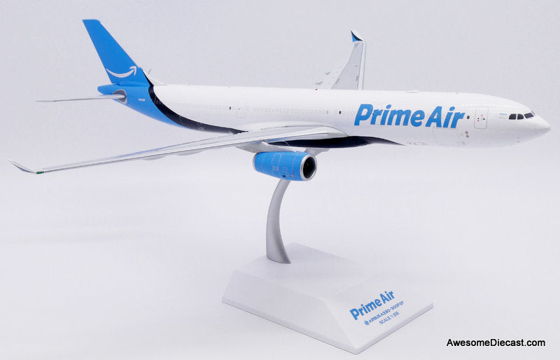 Airbus A330-300 (P2F) Amazon Prime Air (Reg #N4649K) 1:200 Diecast Model Plane by JC Wings