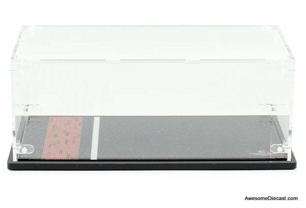 Official Indianapolis 500 1:18 Scale Diecast Display Case w/Interchangeable Inserts 1:18 Scale Acrylic Display Case by Collector's Showcase