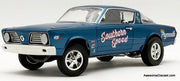 1966 Plymouth HEMI Under Glass: Southern Speed 1:18 Diecast Model Car by ACME