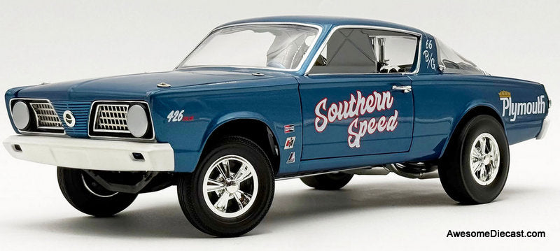 1966 Plymouth HEMI Under Glass: Southern Speed 1:18 Diecast Model Car by ACME