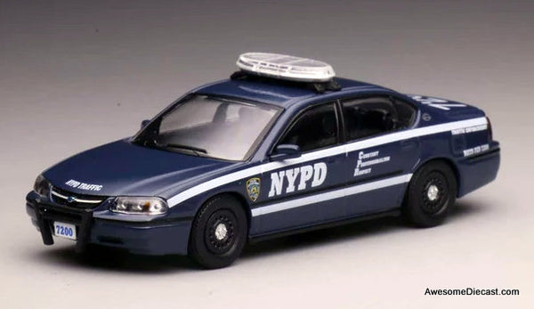 Chevrolet Impala: New York Auxiliary Traffic Police 1:64 Diecast