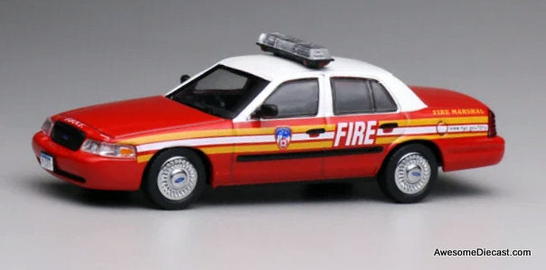 Ford Crown Victoria: New York City Fire Department 1:64 Diecast Model Car by 596 Model