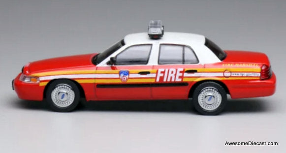 Ford Crown Victoria: New York City Fire Department 1:64 Diecast Model Car by 596 Model