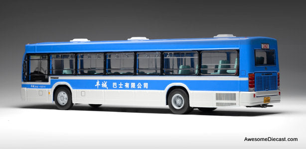 Huanghai DD6121HS7 Transit Bus: Shenyang Bus Route 242 1:64 Diecast Model Bus by FanX