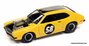 1971 Ford Pinto, Fluorescent Orange 1:64 Diecast Model Car by Johnny Lightning