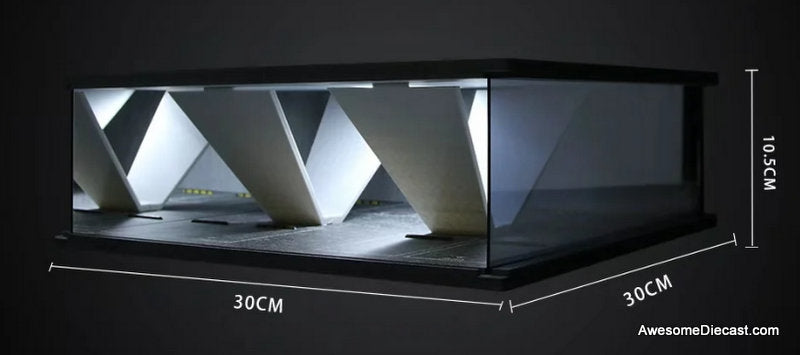 Underground Parking Garage Diorama w/Lighting 1:64 Diorama by MoreArt