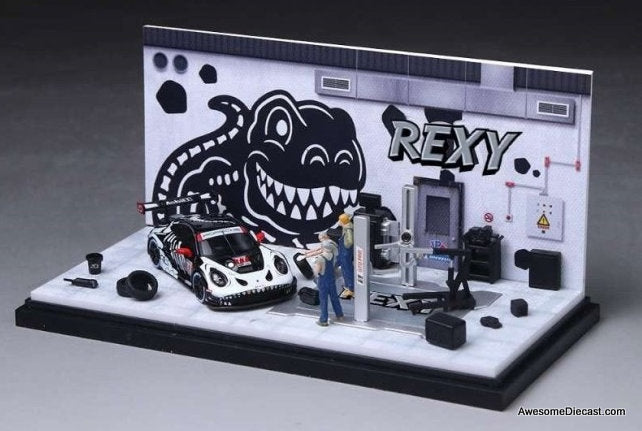 Bone Dragon Painting & Maintenance Room Diorama w/Accessories 1:64 Diorama by MoreArt