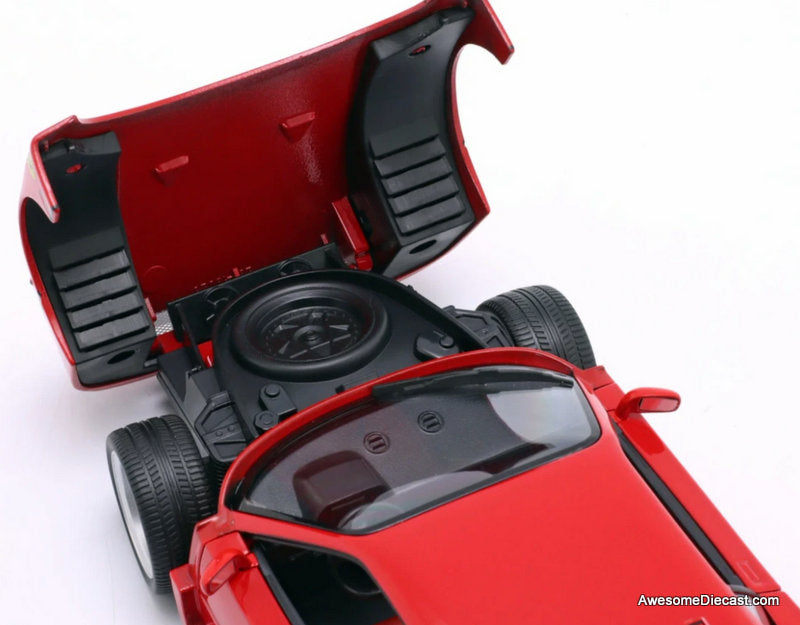 1987 Ferrari F40, 1:18 Diecast Model Car by Burago