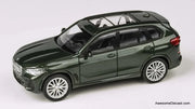 2018 BMW X5,Verde Ermes 1:64 Diecast Model Car by Para64