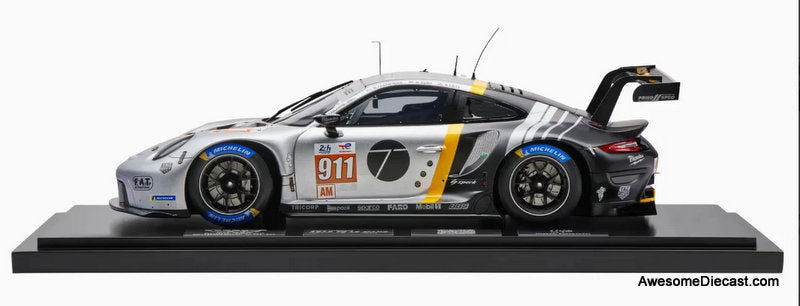 2023 Porsche 911 RSR-19 #911 24Hr LeMans Proton Competition 1:18 Resin Cast Model by Spark