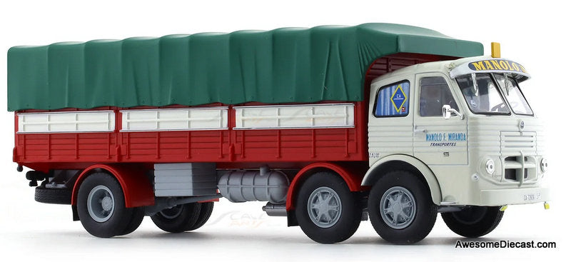 1968 Pegaso 1063 Delivery Truck: Manolo F Miranda Transport 1:43 Diecast Model Truck by Hachette