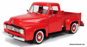 1953 Ford F-150 Pick-Up, Red 1:18 Diecast Model Truck by Lucky Diecast