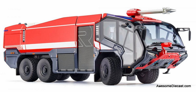 Rosenbauer FLF Panther Electric 6x6 Airport Fire Recue 1:43 Diecast Model Fire Truck by Wiking