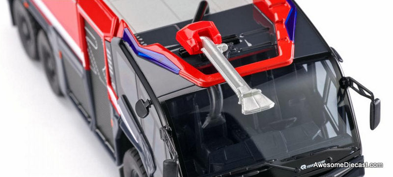 Rosenbauer FLF Panther Electric 6x6 Airport Fire Recue 1:43 Diecast Model Fire Truck by Wiking