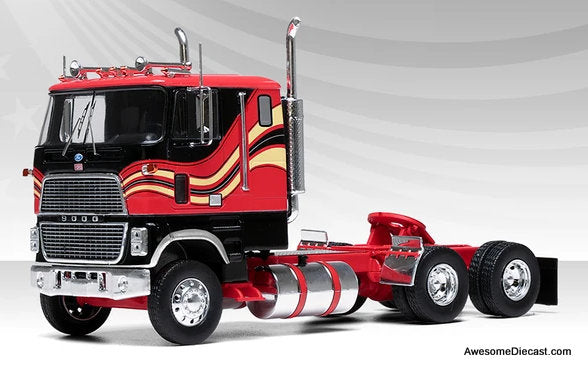 1985 Ford CL 9000, Red/Black 1:43 Diecast Model Truck by IXO