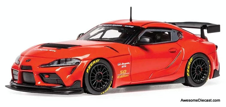 2022 Toyota GR Supra GT4 '50 Edition', Red 1:43 Diecast Model Car by IXO
