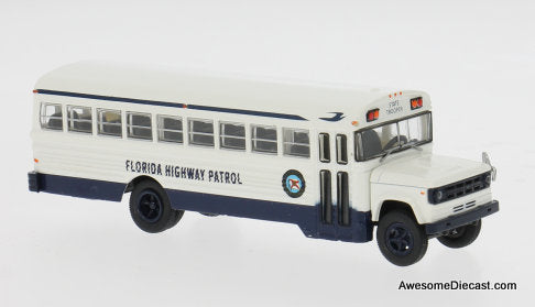 Dodge S 600: Florida Highway Patrol 1:87 ABS Plastic Model Bus by Brekina