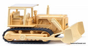 Gmeinder Kae PR 610 Bulldozer, Beige 1:87 ABS Plastic Model Bulldozer by Wiking