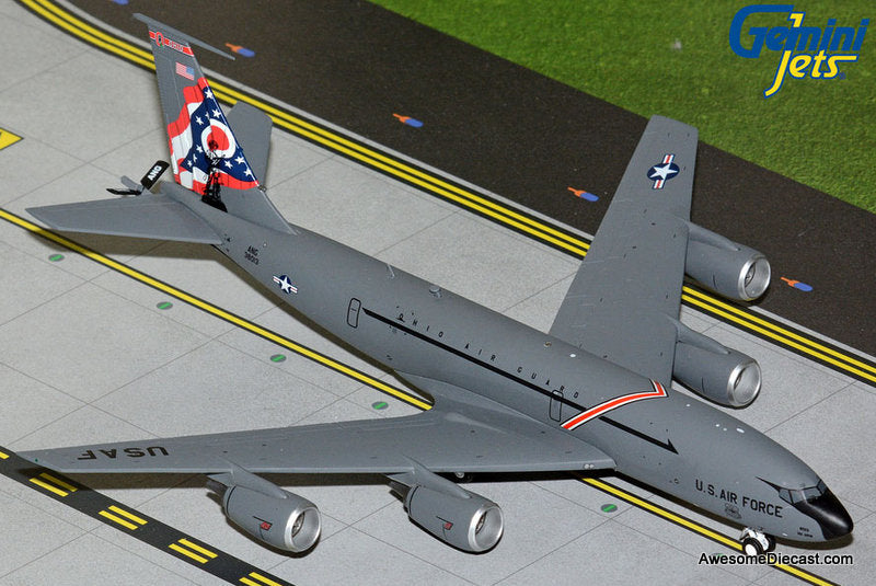 Boeing KC135R Stratotanker USAF 63-8013 Ohio Air Guard 1:200 Diecast Model Plane by Gemini 200