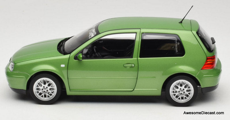 1998 Volkswagen Golf GTi, Metallic Green 1:18 Diecast Model Car by Norev