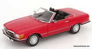 1979 Mercedes-Benz 450SL, Red (Euro Version) 1:12 Diecast Model Car by KK Scale