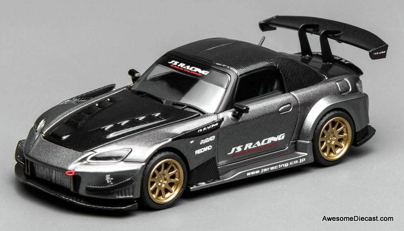 Honda S2000 J's Racing, Gray 1:64 Diecast Model Car by MotorHelix