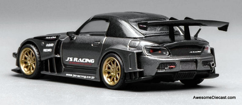Honda S2000 J's Racing, Gray 1:64 Diecast Model Car by MotorHelix