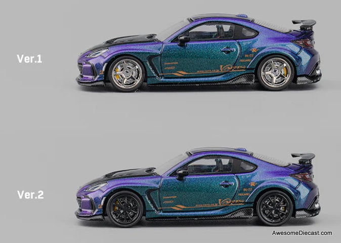Subaru BRZ Varis, Chroma Flair Chameleon 1:64 Diecast Model Car by CM Model