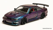 Nissan Silvia S14 Kouki, Chameleon 1:64 Diecast Model Car by Mortal