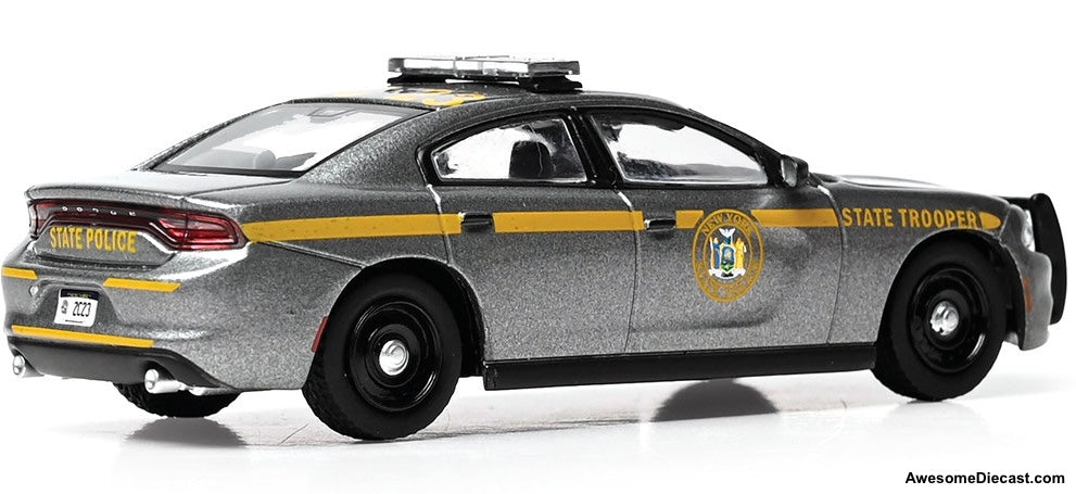 2023 Dodge Charger Pursuit Police Car - New York State Troopers 1:64 Diecast Model Car by IXOAmerica
