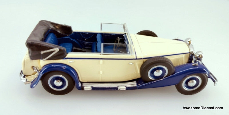 Minichamps 1:43 1932 Maybach Zeppelin, White/Blue