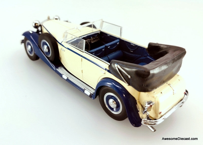 Minichamps 1:43 1932 Maybach Zeppelin, White/Blue