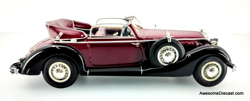 Horch 853A カブリオレ 1938 1/43 ブルー Minichamps 1:43 1938 Horch 853A Cabriolet, Red/Black – Awesome