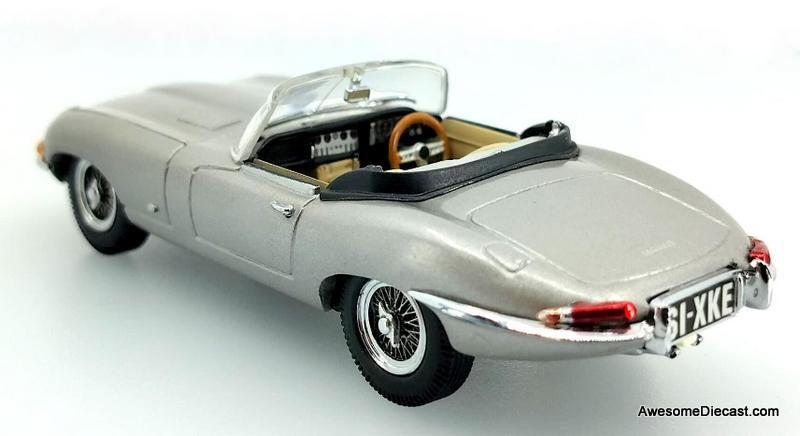 Kyosho 1:43 Jaguar E-Type Roadster, Silver