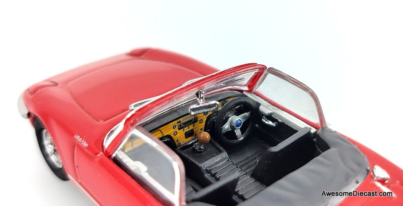 Kyosho 1:43 1966 Lotus Elan S3 Open Roof, Red – Awesome Diecast LLC