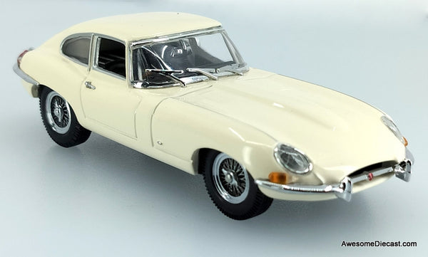 Kyosho 1:43 Jaguar E-Type Coupe, White – Awesome Diecast LLC