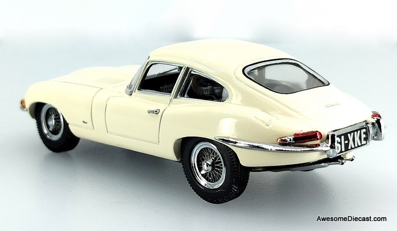 Kyosho 1:43 Jaguar E-Type Coupe, White