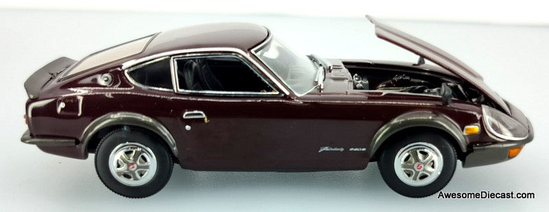 Nissan Fairlady 204Z-G, Maroon 1:43 Diecast Model Car by Kyosho