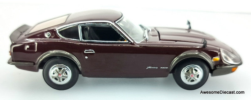 Nissan Fairlady 204Z-G, Maroon 1:43 Diecast Model Car by Kyosho